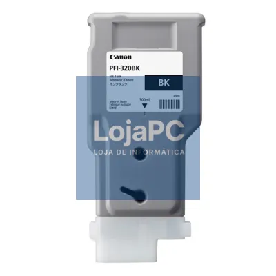 Canon Tinteiro PFI-320 de 300 ml Black - limitado ao stock existente na CPCDI