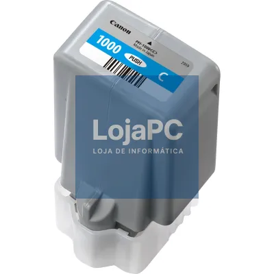 Canon Tinteiro PFI-1000 de 80 ml C - limitado ao stock existente na CPCDI