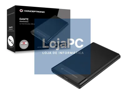Conceptronic Caixa para disco duro 2.5" Hard Drive Box USB GEN1, 6Gb/s