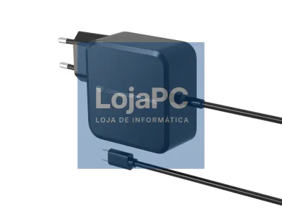 Conceptronic OZUL05BE 100W GaN USB PD Charger, Built-in USB-C Cable