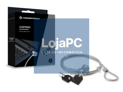 Conceptronic Keyed Laptop Lock, 1.5m
