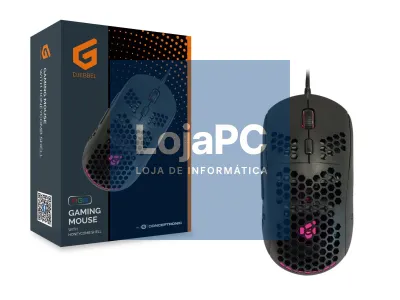 Conceptronic 6D Gaming USB Mouse with Honeycomb Shell, 6400 DPI