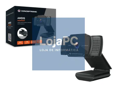 Conceptronic AMDIS 1080P Full HD Autofocus Webcam with Microphone