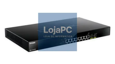 D-Link 8-Port 2.5G BASE-T PoE and 2-port 10G SFP+ Smart Managed Switch (RACK 19'')