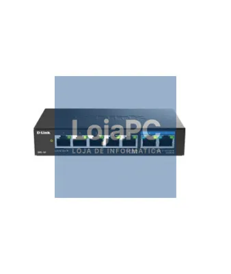 D-Link 7-Port Multi-Gigabit Unmanaged Switch - 5 x 10/100/1000 Mbps ports 2 x 10/100/1000/2500 Mbps ports