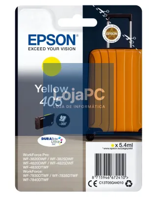 Epson Singlepack Yellow 405 DURABrite Ultra Ink