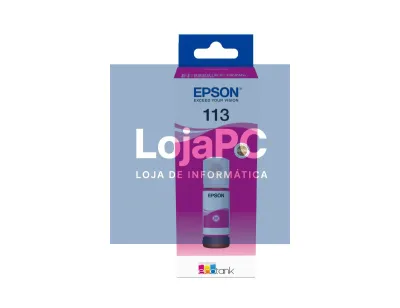 Epson 113 EcoTank Pigment Magenta ink bottle
