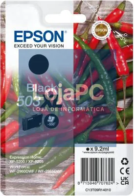Epson Singlepack Black 503XL Ink