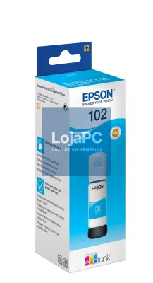 Epson 102 EcoTank Cyan ink bottle