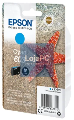Epson Singlepack Cyan 603 Ink