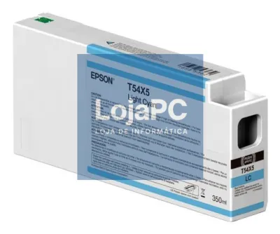 Epson Singlepack Light Cyan T54X500 UltraChrome HDX/HD 350ml <b> Necessário atualizar o firmware do equipamento, consultar site da Epson.</b>