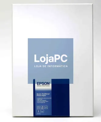 Epson Traditional Photo Paper, DIN A4, 330g/m2, 25 Folhas