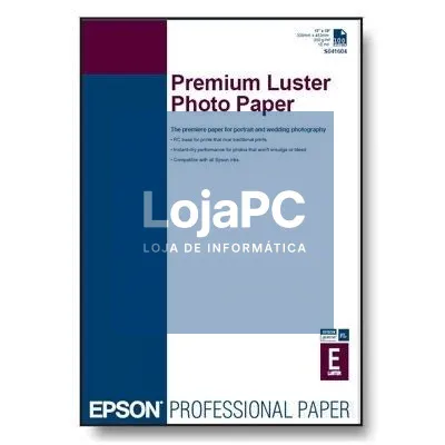 Epson Premium Luster Photo Paper A4 250 folhas