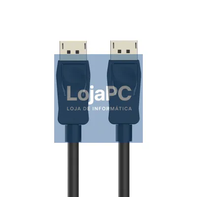EWENT Cabo DisplayPort v1.2, 4k @ 60hZ, A/A AWG28, 1.0m, Full CU, shielded