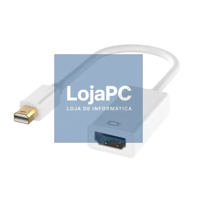 EWENT Adaptador Mini DisplayPort - HDMI, M/F, 0.15mt, DP 1.1a compatível