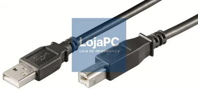 EWENT Cabo USB 2.0 "A" M > "B" M 3.0m