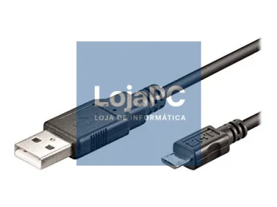 EWENT Cabo USB 2.0 "A" M > Micro "B" M 1.0m
