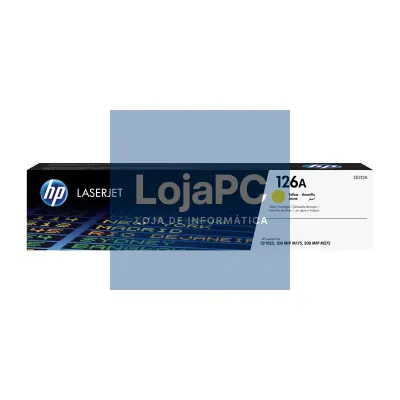 HP 126A original LaserJet Toner cartridge CE312A yellow standard capacity 1.000 pages 1-pack