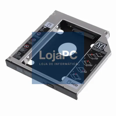 EWENT Estrutura de instalação SATA III SSD / HDD para slot de unidade de CD / DVD / Blu-ray com 12.7 mm de altura