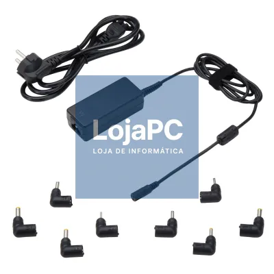 EWENT Carregador Universal Automático 45W, 8 tips, w free tip service