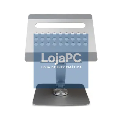 EWENT Suporte Aluminio para Portátil, Rotação 360º, Ajustável Altura, Dock 7 em 1
