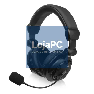 EWENT Headsets stereo com microfone e controlo de volume, jack 3.5mm + adaptador 2x3.5mm