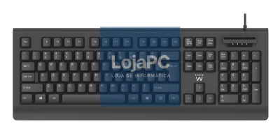 EWENT Teclado USB com Leitor de Cartões Cidadão (Layout PT)