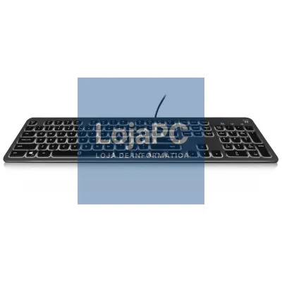 EWENT Teclado USB Retroiluminado Scissor PT lay-out