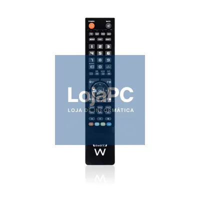 EWENT Comando TV Universal 4 in 1 programável através de PC com cabo micro USB