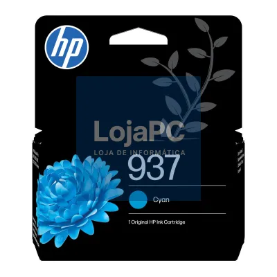 HP 937 Cyan Original Ink Cartridge
