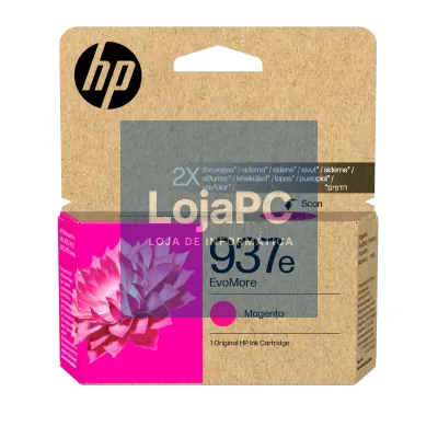 HP 937e EvoMore Magenta Original Ink Cartridge