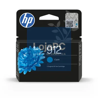 HP 912 Cyan Original Ink Cartridge