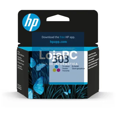 HP Original HP 303 Tri-colour Ink Cartridge