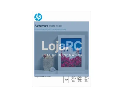 HP Advanced Glossy Photo Paper 250 g/m²-13 x 18 cm borderless/25 sht