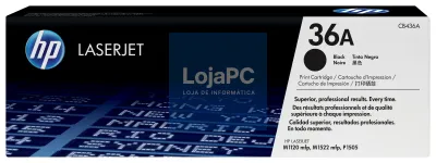 HP LaserJet CB436A Black Print Cartridge for LJ P1505, up to 2,000 pages