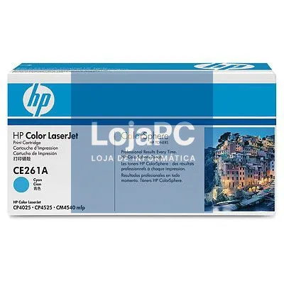 HP Color LaserJet CE261A Cyan Print Cartridge