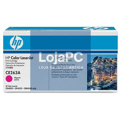 HP Color LaserJet CE263A Magenta Print Cartridge