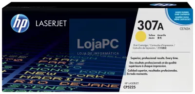 HP Color LaserJet CE742A Yellow Print Cartridge