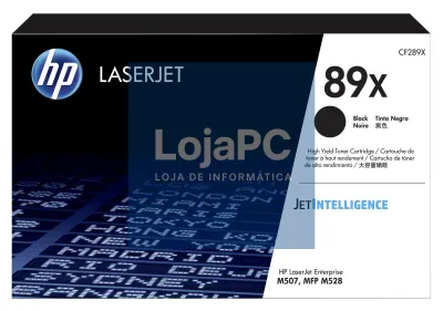 HP 89X Black LaserJet Toner Cartridge