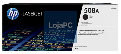 HP 508A Black Original LaserJet Toner Cartridge (CF360A)