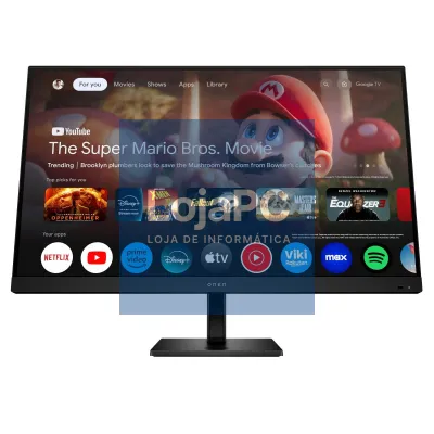 HP OMEN 32X - Monitor Gaming - Smart EMEA-INTL English LOC-Euro Plug UHD 144HZ