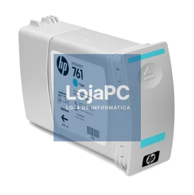 HP 761 400-ml Cyan Designjet Ink Cartridge