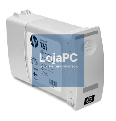 HP 761 400-ml Dark Gray Designjet Ink Cartridge