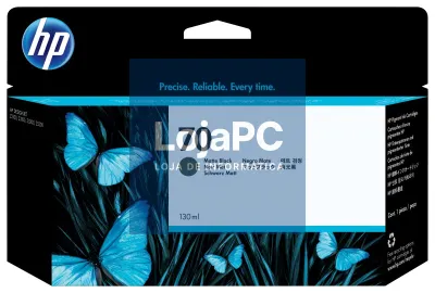 HP 70 130 ml Matte Black Ink Cartridge with Vivera Ink