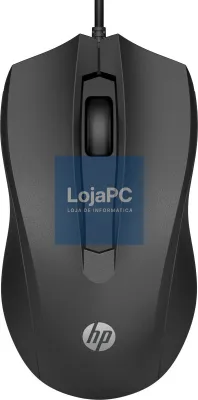 HP Wired Mouse 100 Black