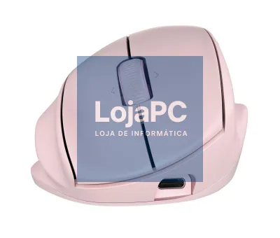 HP Rato ergonómico com inclinação HP 720M - Rosa 