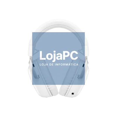 HP HyperX Cloud III S - Headset de gaming sem fios - Branco