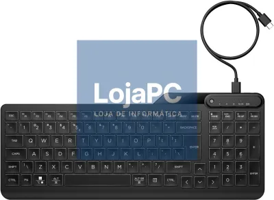 HP 405 Multi-Device BL WD KBD, teclado em Inglês