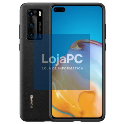 HUAWEI P40 Capa PU preta