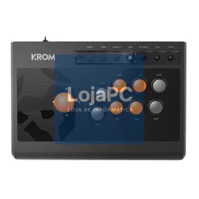 Krom Kumite Arcade Fighting Stick Multiplatform